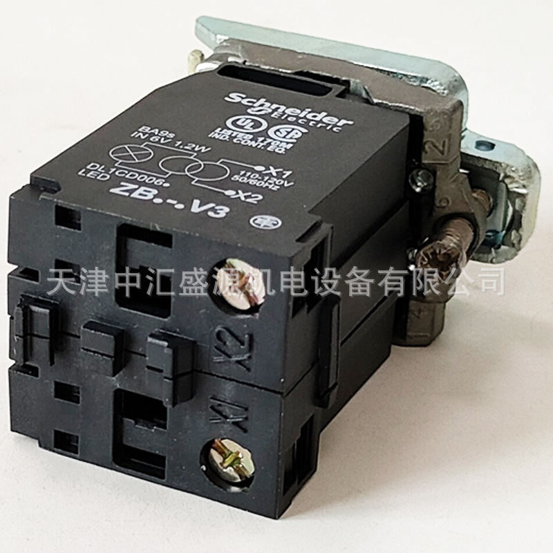 施耐德ZB4BV3指示灯头图片1