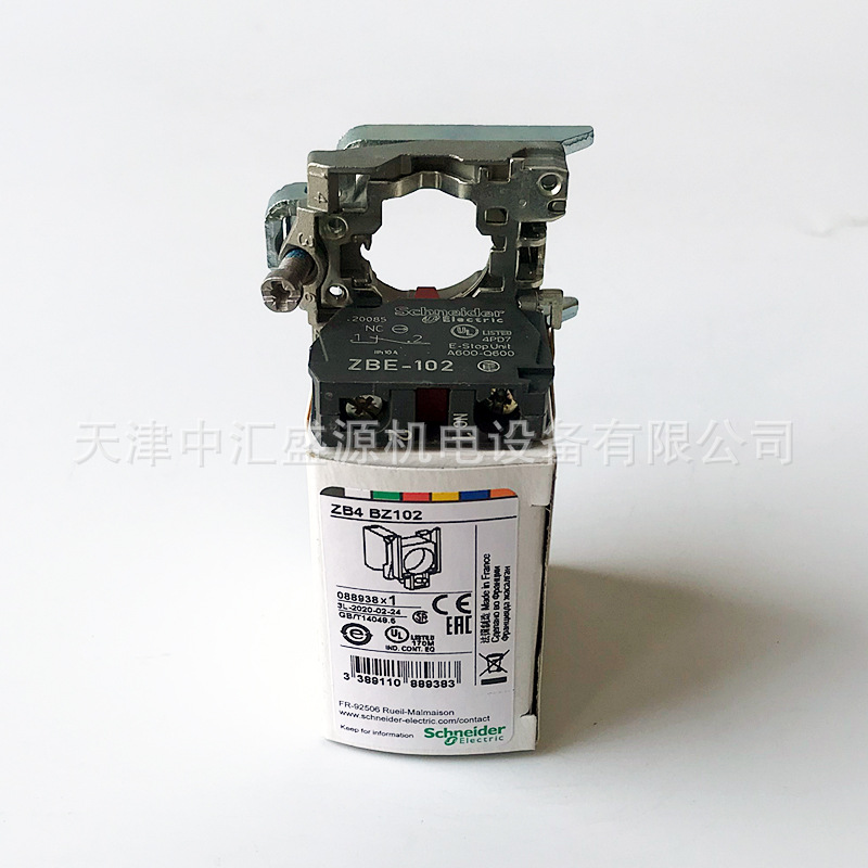 施耐德ZB4BZ102按钮座图片1