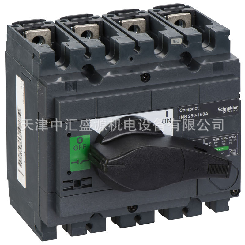 施耐德31105负荷隔离开关INS250 160A 4P图片1